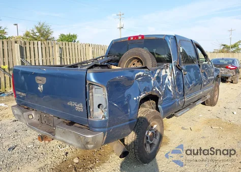 2006 Dodge Ram 3500 Laramie из США, поврежденный, VIN 3D3LX39C66G159334